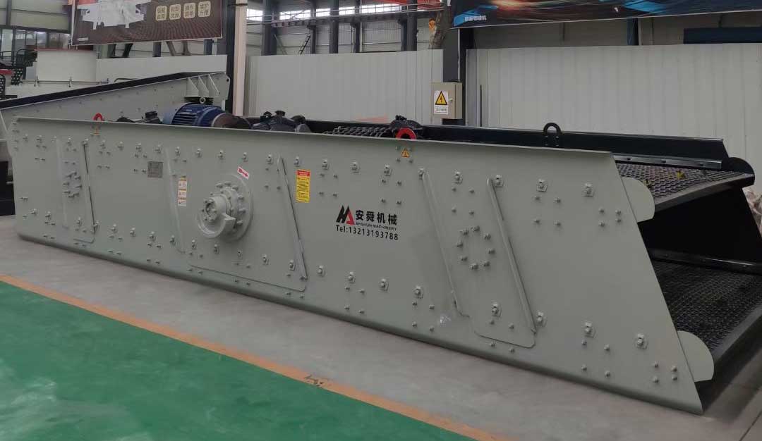 Double Shaft Thin Oil Vibrating Screen