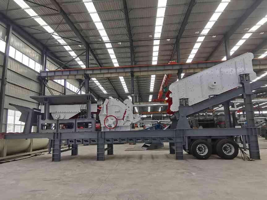 Mobile Impact Crusher Plant