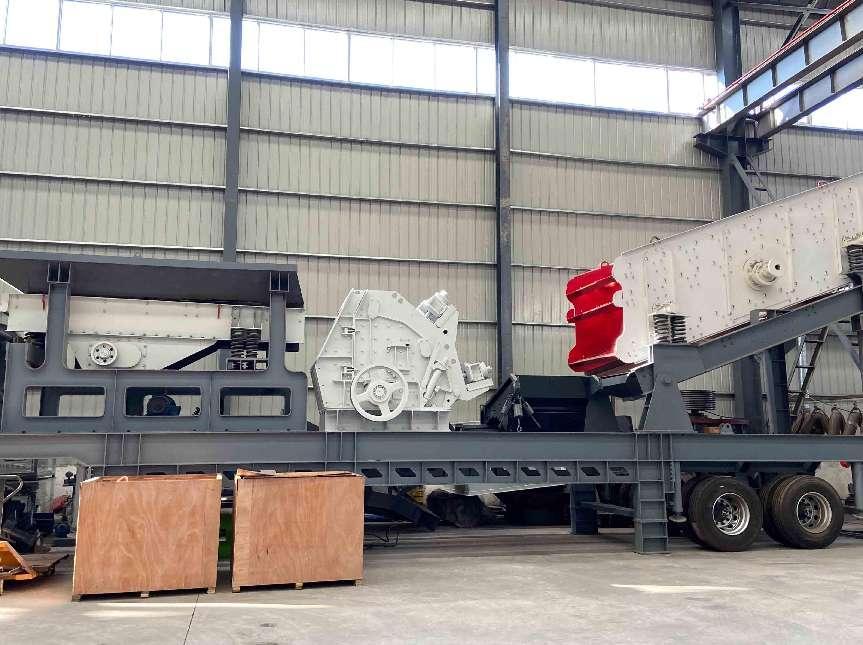 Mobile Impact Crusher Plant