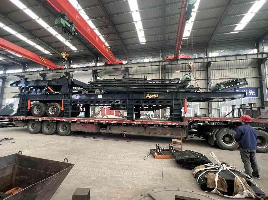 Mobile Heavy Hammer Crusher Plant