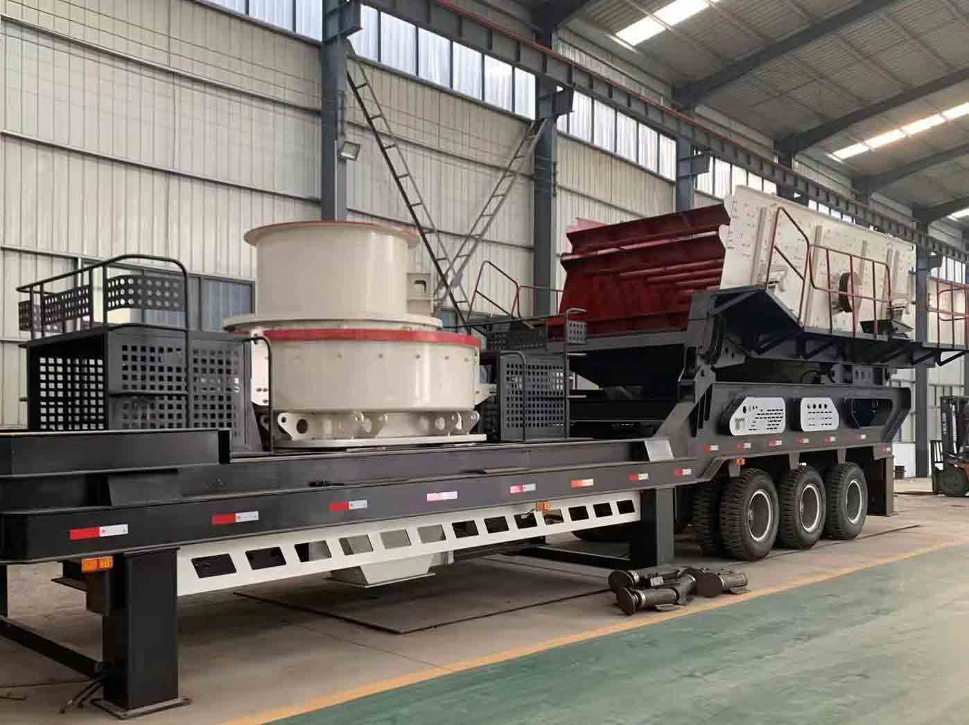 Mobile VSI Sand Making Plant