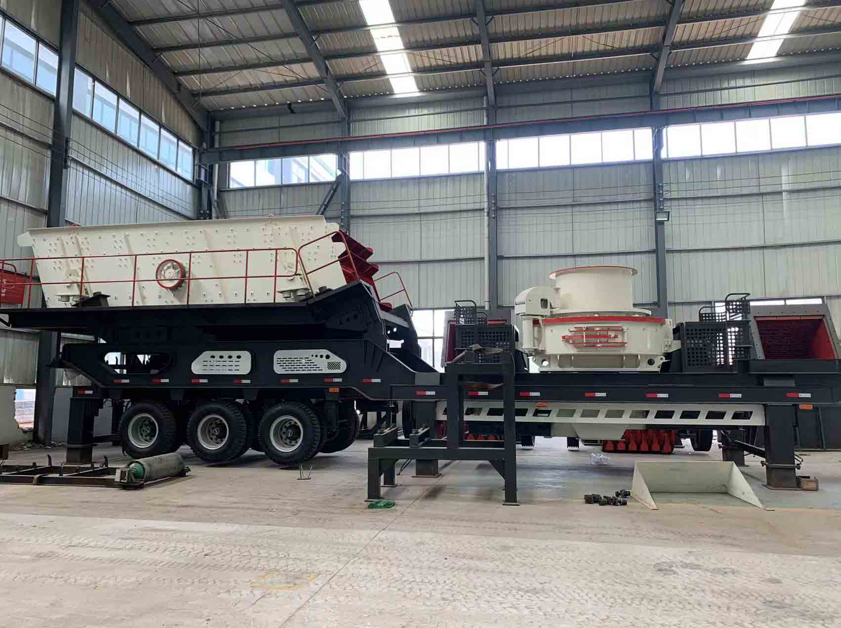 Mobile VSI Sand Making Plant