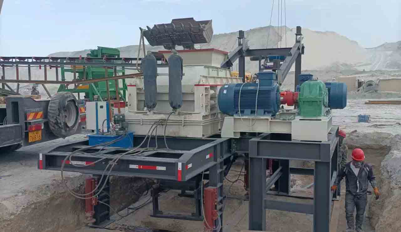 Hydraulic Roller Crusher