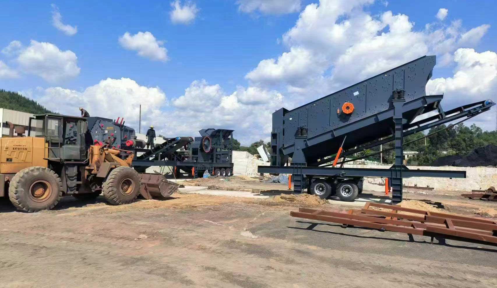 Mobile Crushing Screening Plant
