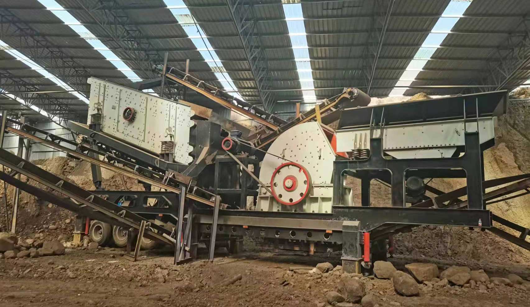 Mobile Heavy Hammer Crusher Plant