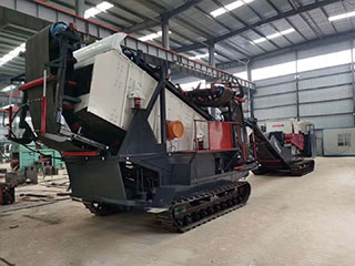 Crawler Screening Plant