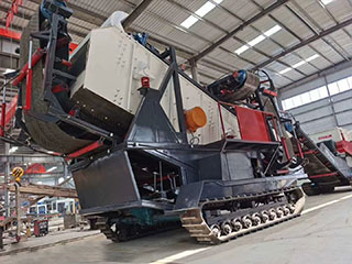 Crawler Screening Plant
